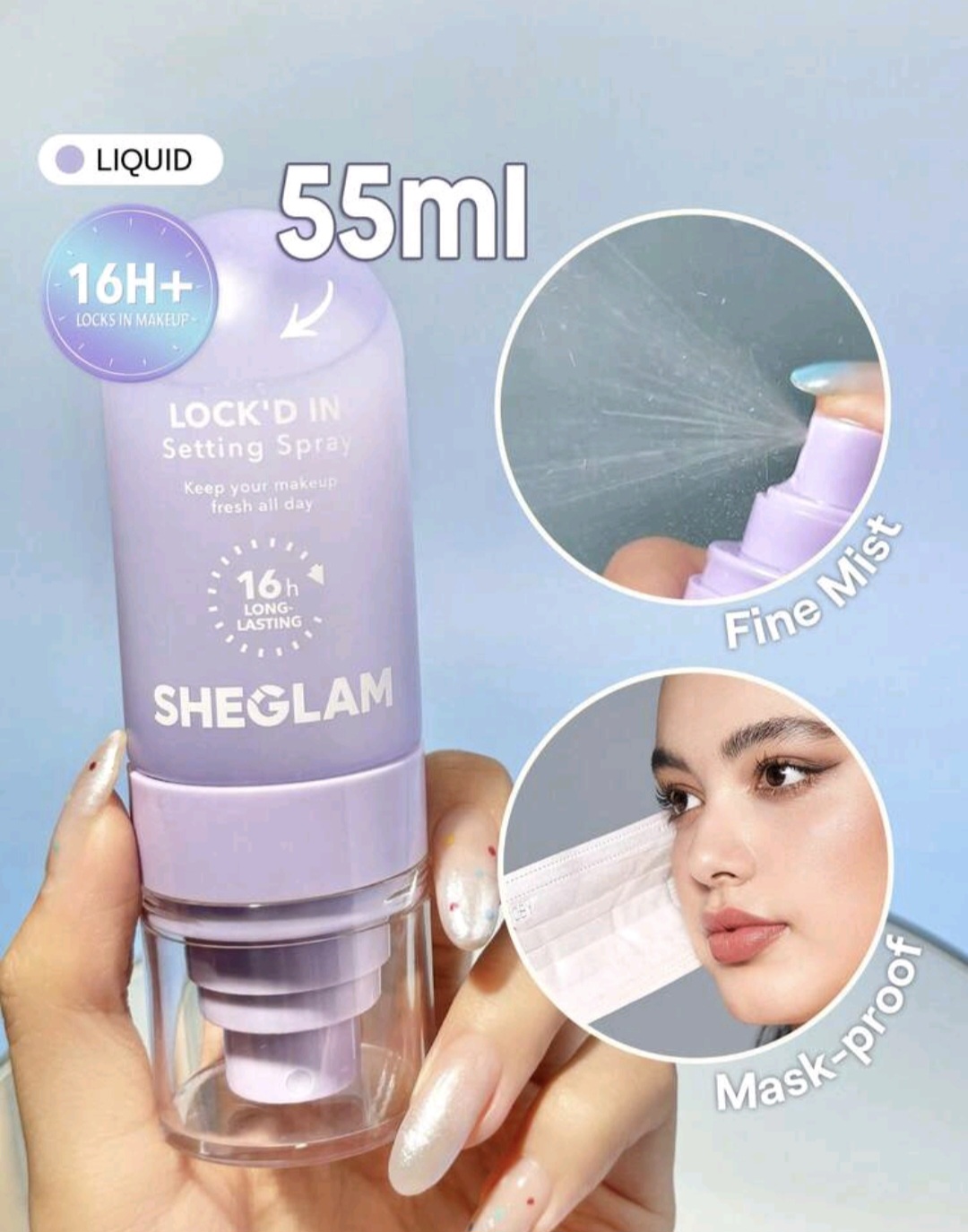 SHEGLAM-بخاخ مثبت ميكب